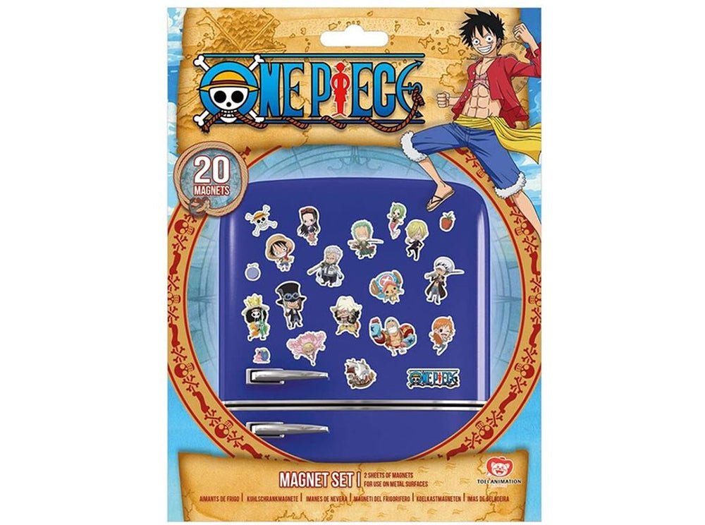 One Piece 20 Piece Chibi Magnet Set - Enchanted Anvil