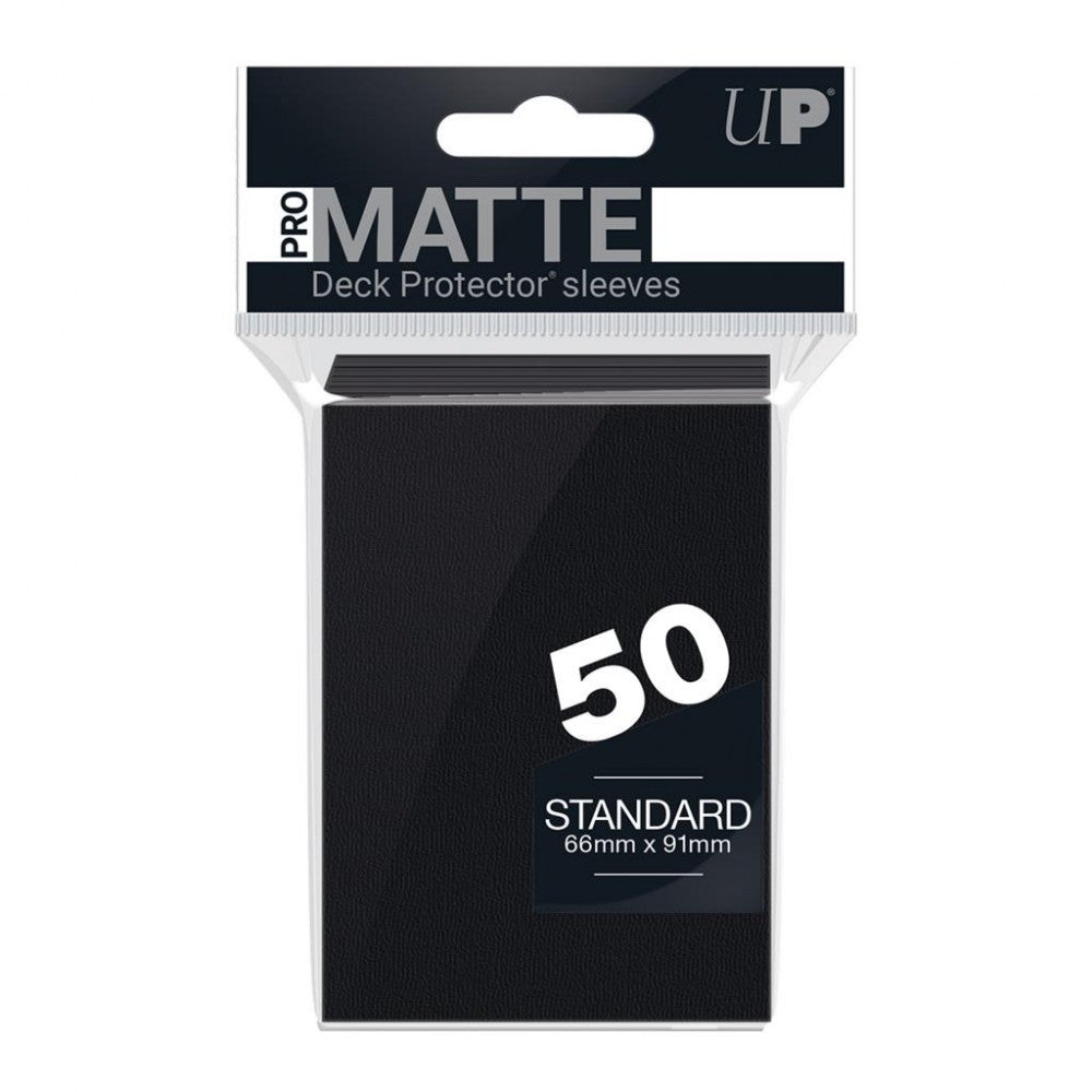 Pro - Matte Black Standard Non Glare Sleeves - Enchanted Anvil